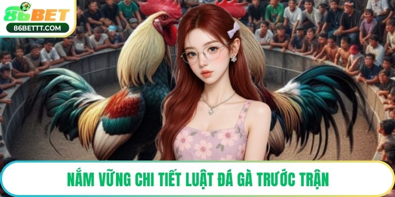 Nắm vững chi tiết luật đá gà trước trận
